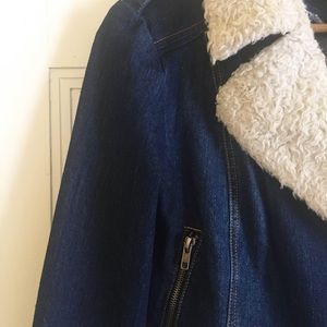 H&M Cropped Jean Jacket